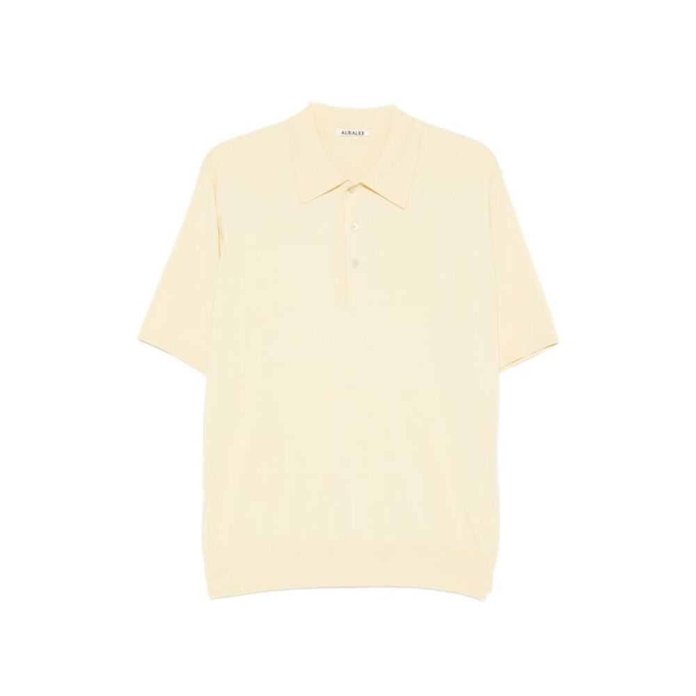 Auralee Men's Cotton Polo Shirt